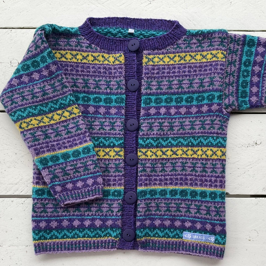 Cardigan - aubretia / Opin troyggja - aubretia