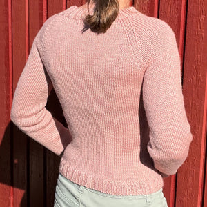 Raglan sweater - desert rose / Raglan troyggja - ørkenrosa