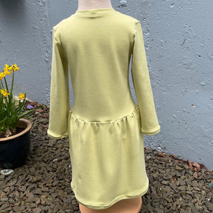 Dress - pale lime / Kjóli - leim